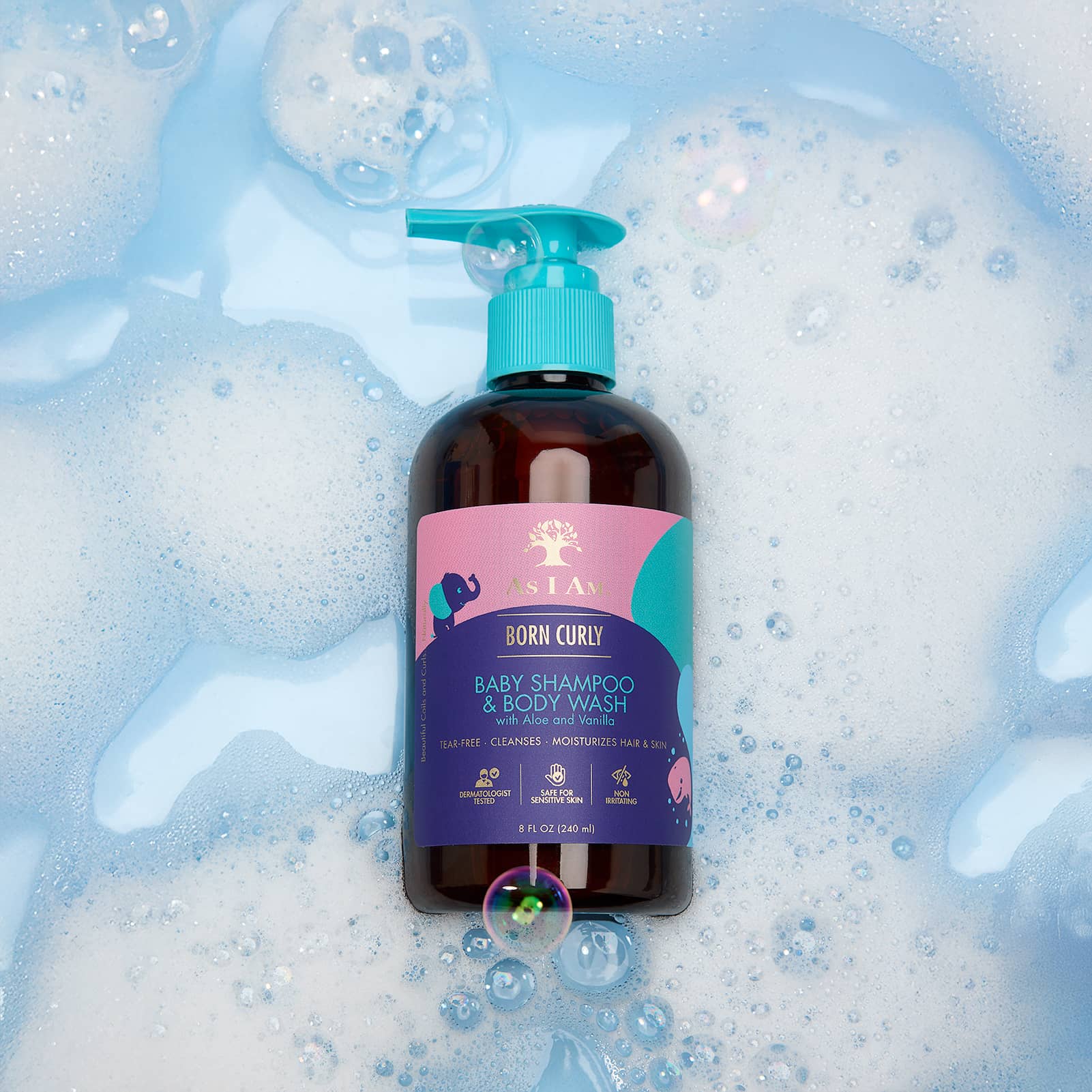 Shampooing et gel douche pour bébés Born Curly - Image 4