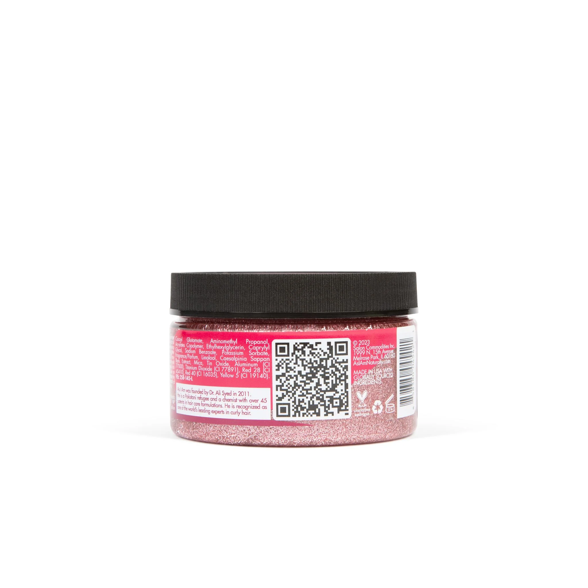 Curl Color Glitter Cosmic Pink - Image 4