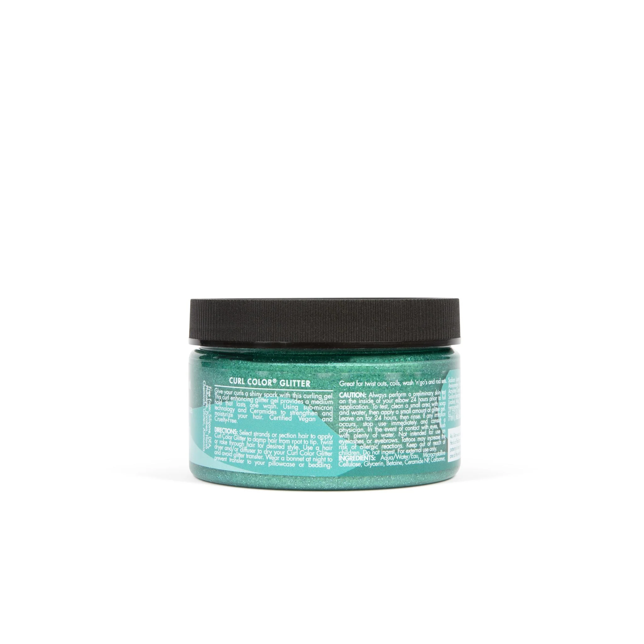 Curl Color Glitter Seafoam Green - Image 4