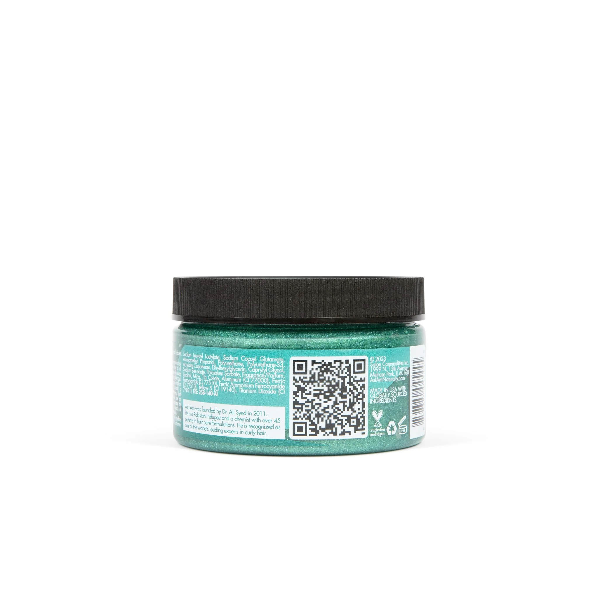 Curl Color Glitter Seafoam Green - Image 5