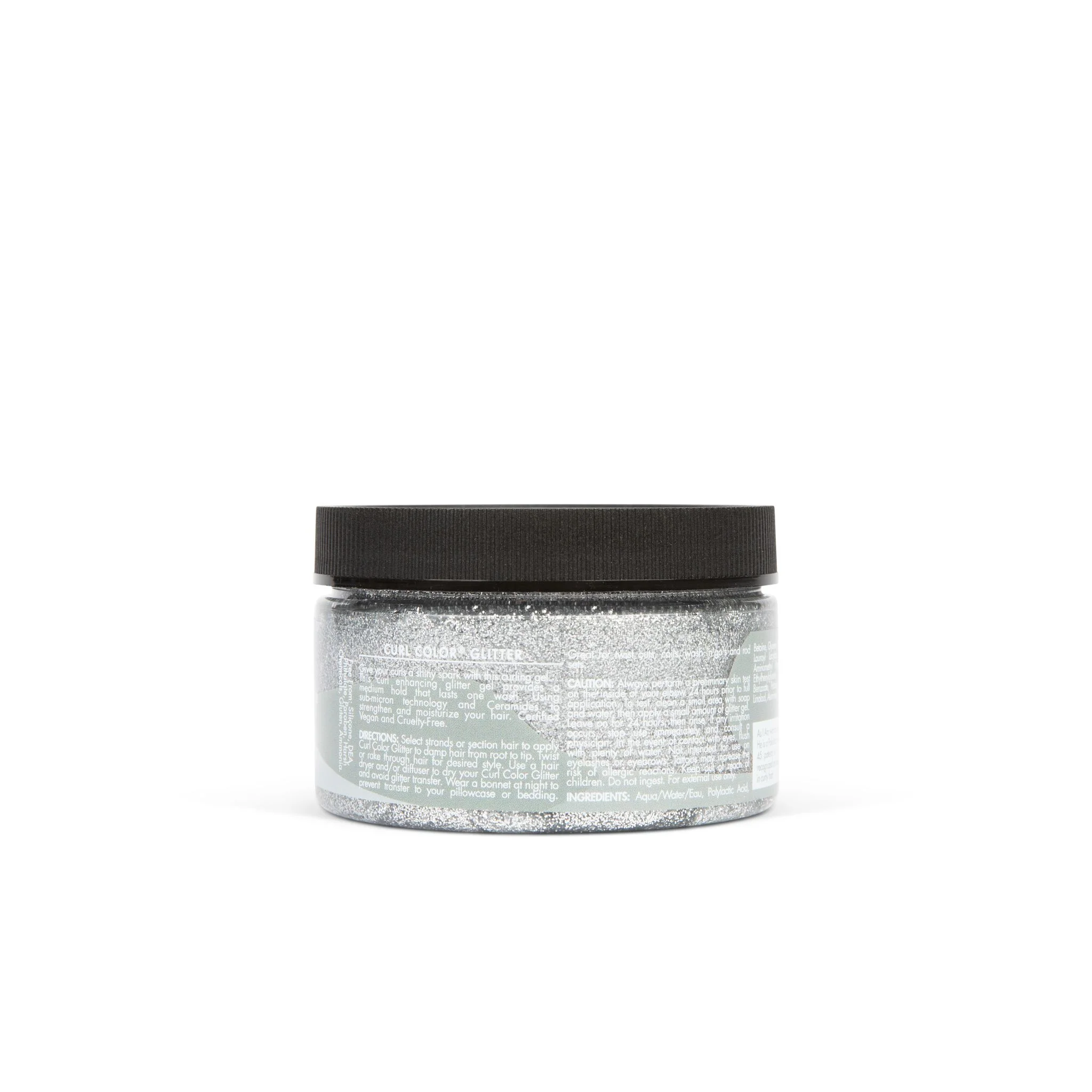 Curl Color Glitter Silver Sparkle - Image 4