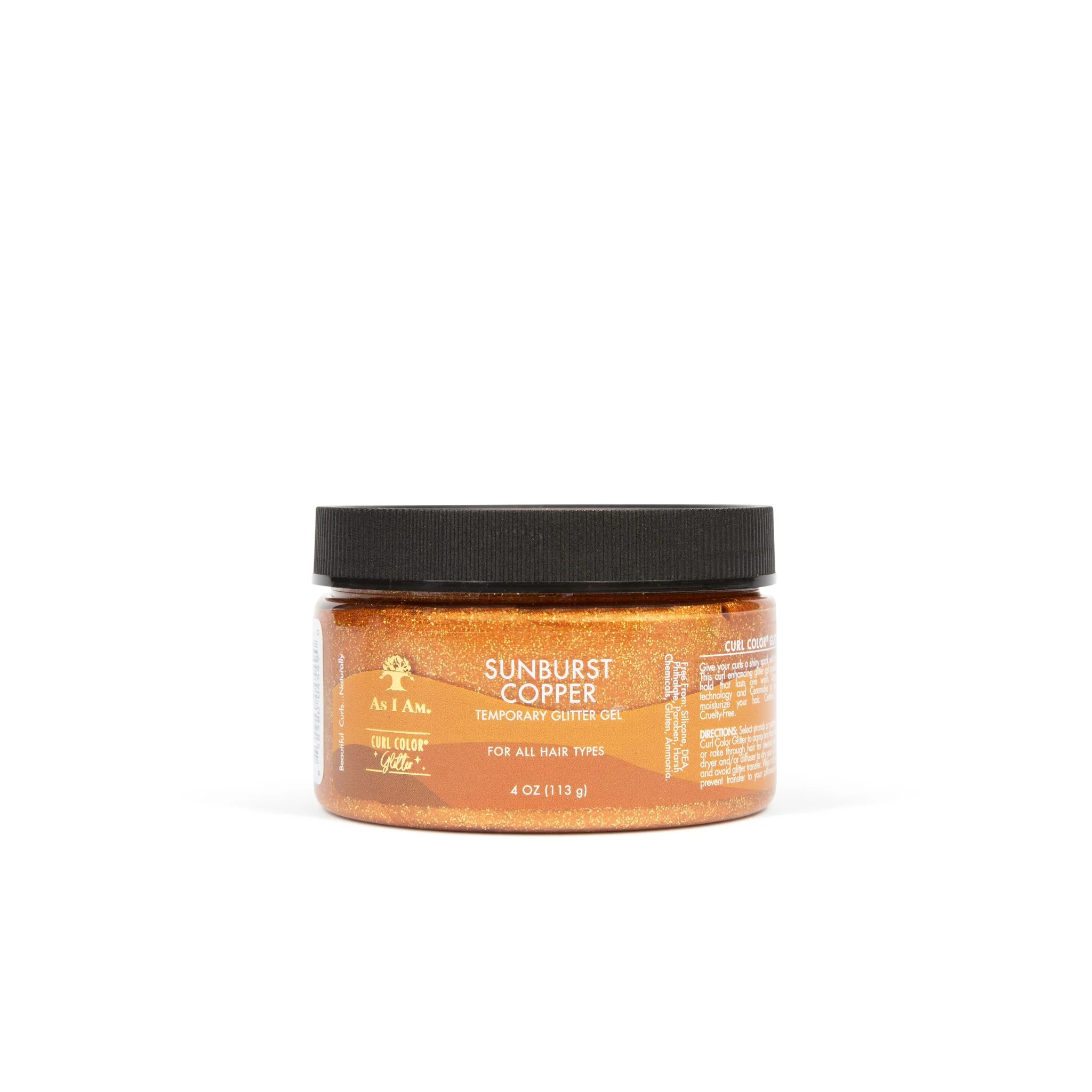 Curl Color Glitter Sunburst Copper - Image 3