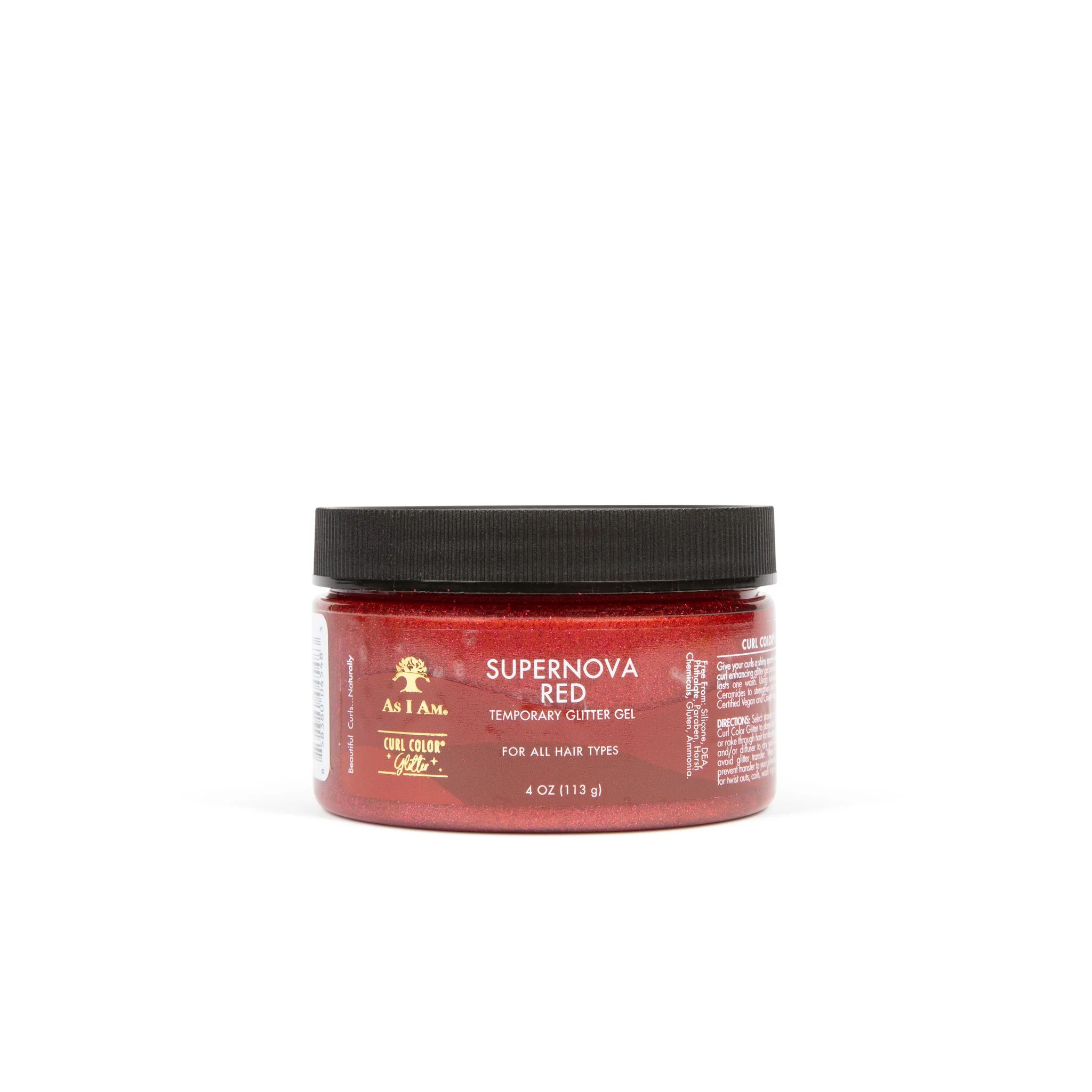 Curl Color Glitter Supernova Red - Image 3