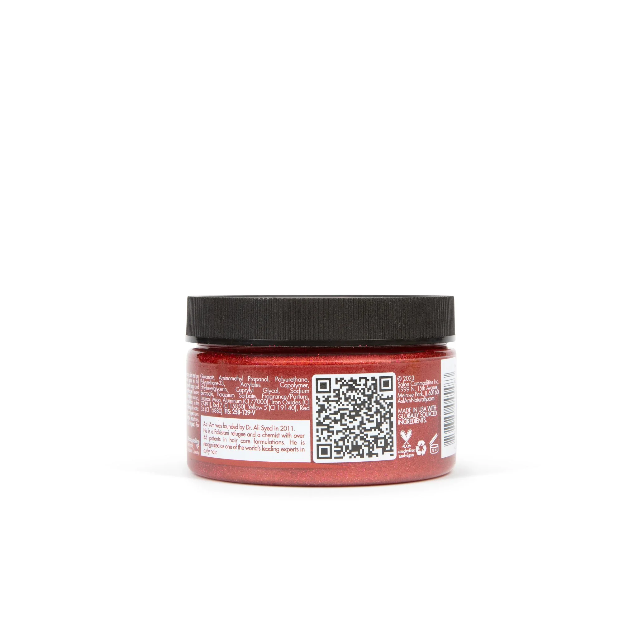Curl Color Glitter Supernova Red - Image 5