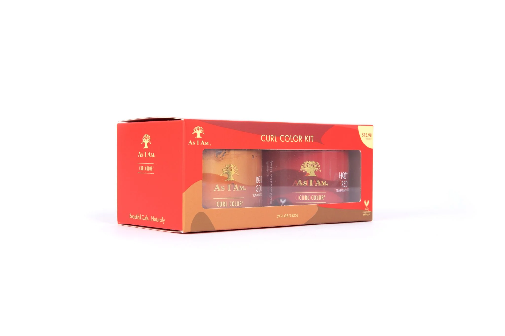 Curl Color Kit Bold Gold & Hot Red - Image 7