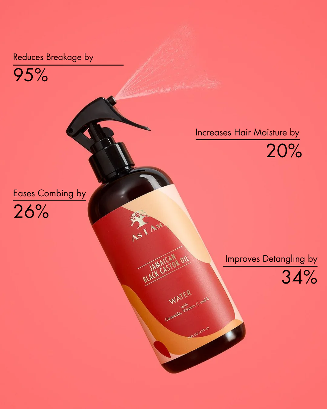Eau d'huile de ricin noir de Jamaïque - Image 2