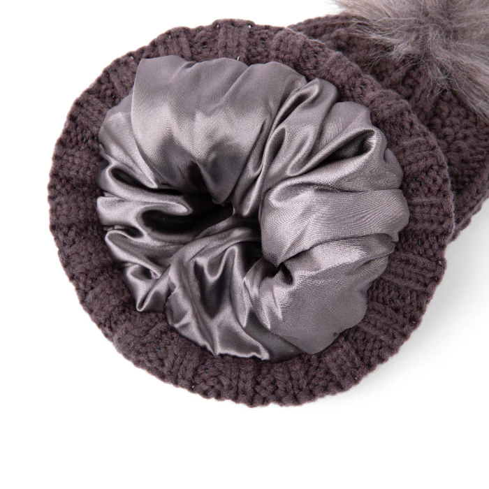Bonnet doublé satin Ski Club - Image 8